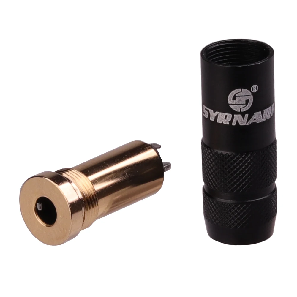 SYRNARN 3 5 мм разъем для наушников Женский аудио алюминиевый сплав 4 полюса Hi-Fi