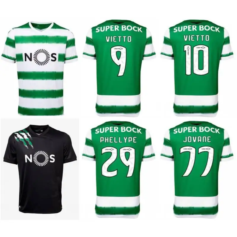 

2021 summer Lisbon Jersey 2-piece set 20 21 away green COATES ACUNA RAPHINHA Shirts Lisbon DOST PHELLYPE 3rd Football Uniforms