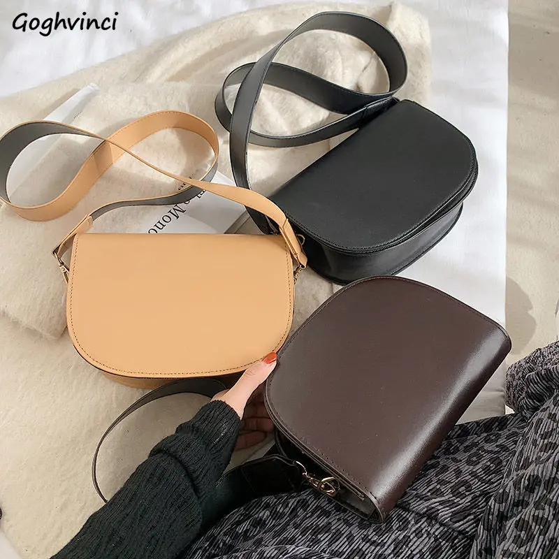 

Сумки через плечо 3 цветов, женские Винтажные Сумки из искусственной кожи, новинка для студентов, модная роскошная сумка-седло, универсальна...