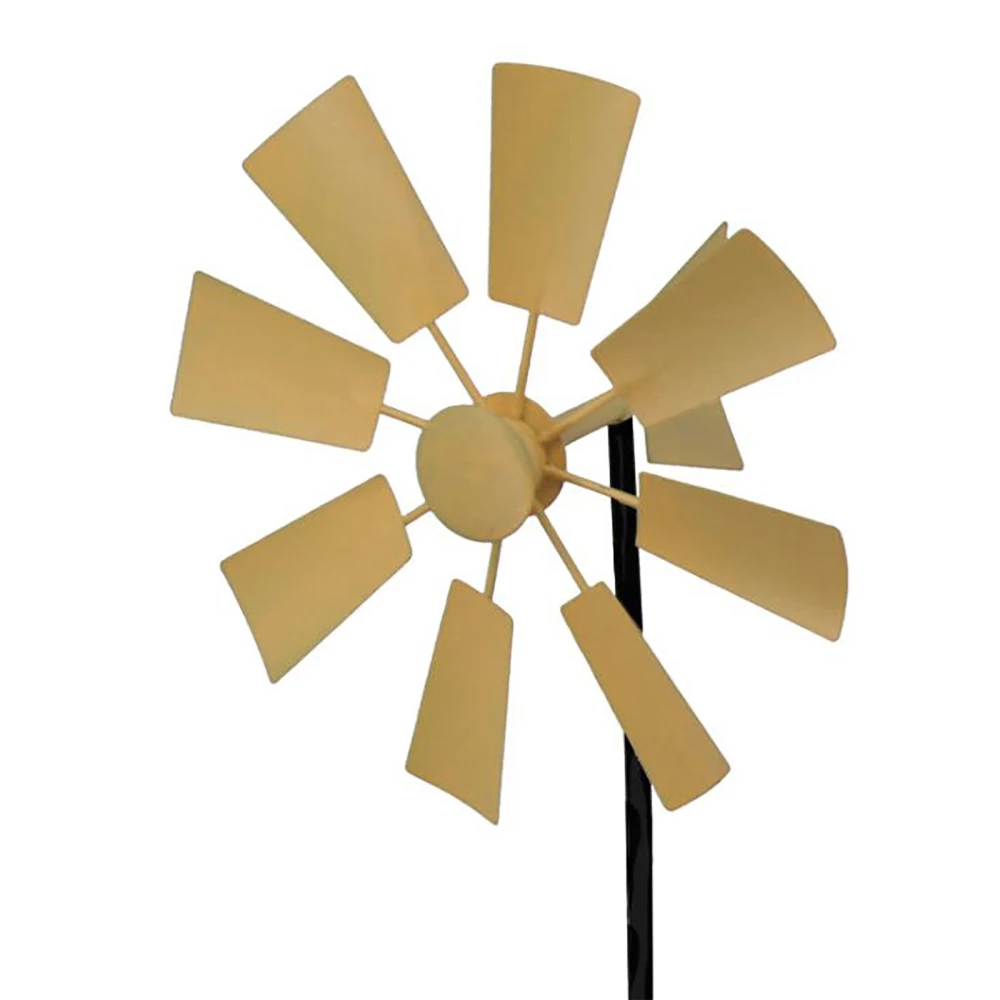 

Windmill 1Pc Outdoor DIY 66CM Plug-in Garden For Patio Lawn Iron Villa Decoration