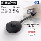 ТВ-флешка G2 Wi-Fi MiraScreen HDMI-совместимая с Anycast Miracast DLNA Airplay, приемник дисплея, поддержка Windows, Andriod, Ios