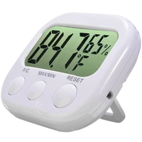 Newest Indoor Room LCD Electronic Temperature Humidity Meter Gauge Digital Thermometer Hygrometer