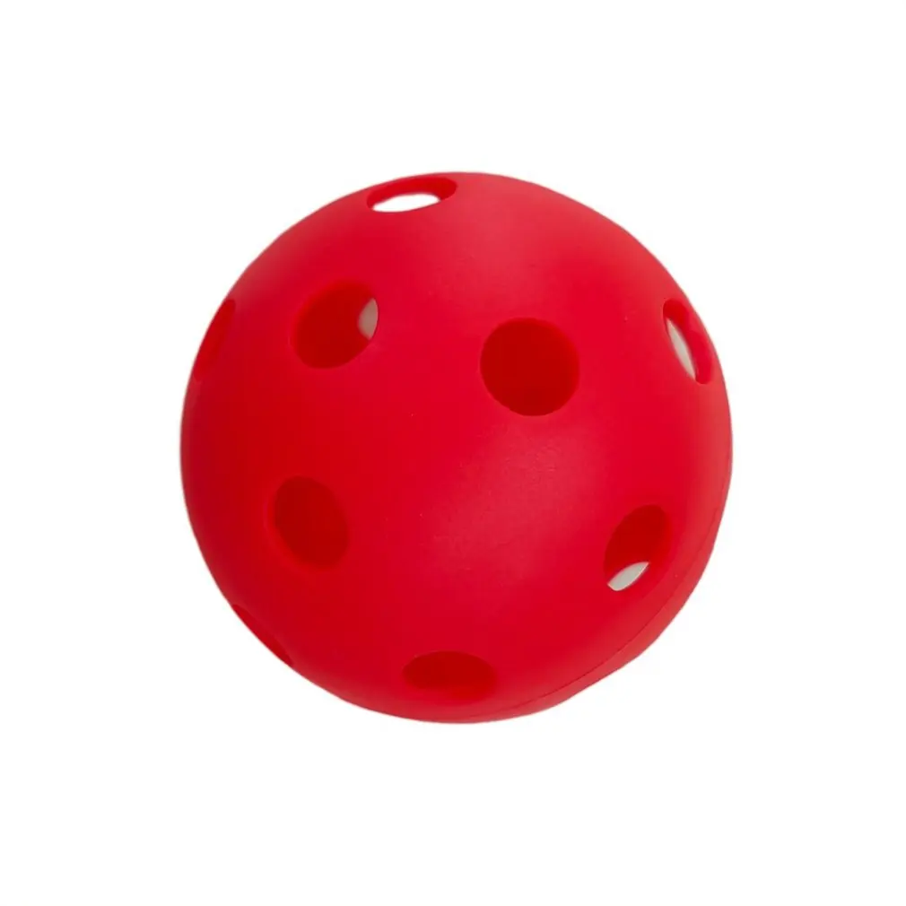 

3 шт. перфорированный пиклбол, красный пиклбол, мяч с отверстиями, игрушечный мяч для внутренних и уличных судов