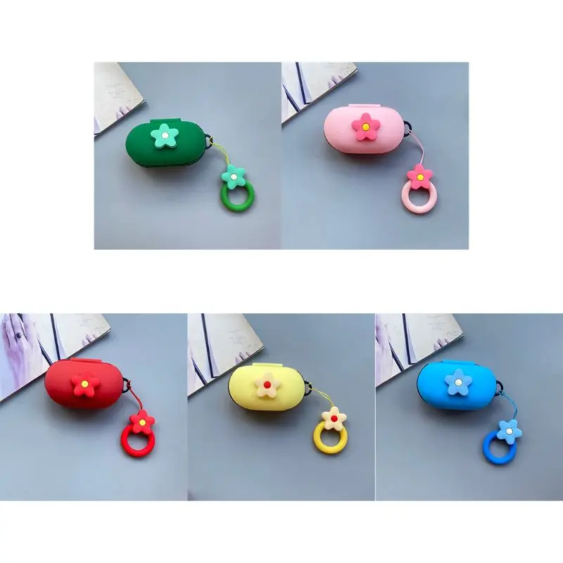 

Защитный чехол с цветами для наушников Samsung Galaxy Buds/Buds + зарядное устройство для гарнитуры с Bluetooth-совместимым