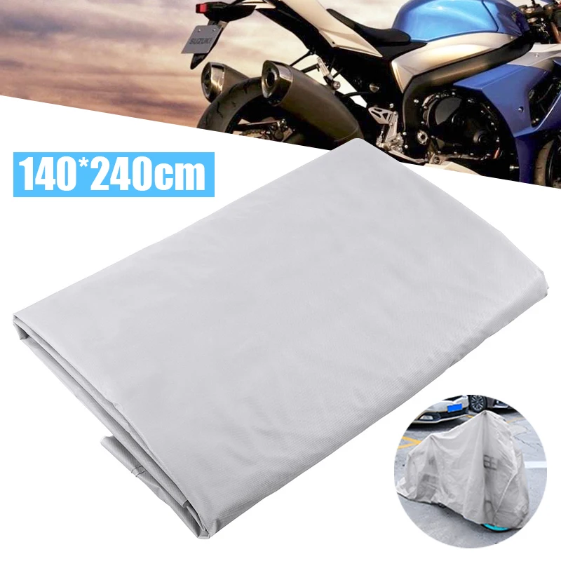 

Чехол для мотоцикла, водонепроницаемый, защита от пыли, дождя, снега, УФ-излучения, размер 140 х240 см, 1 шт.
