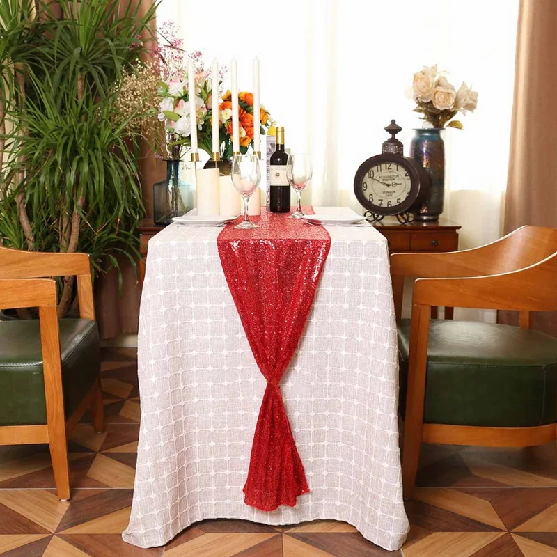 Блестящие скатерти с блестками для скатертей свадебной вечеринки Золотое и