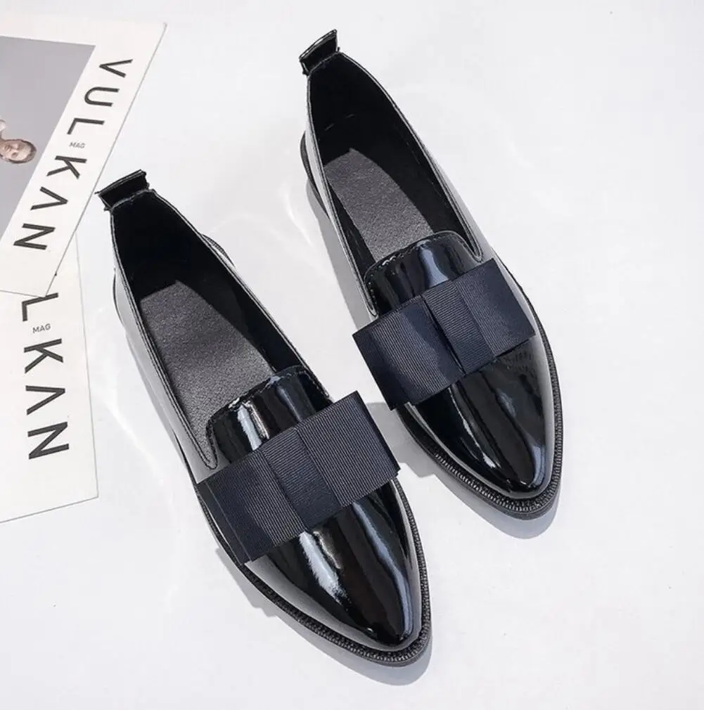 Женские туфли оксфорды на весну/Осенняя обувь плоской подошве Обувь для женщин