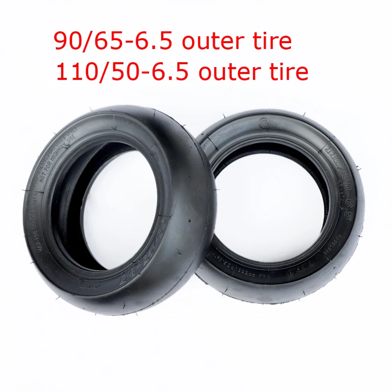 110/50-6.5 Tubeless Tyres 90 65 6.5 Vacuum Tire for Mini small sports car  47CC 49CC  Pocket Bike Motorcycle Electric Scoote