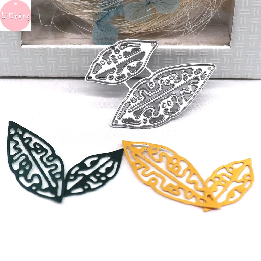 2 шт. лист металлический Трафаретный вырубной Штамп для DIY Скрапбукинг альбом