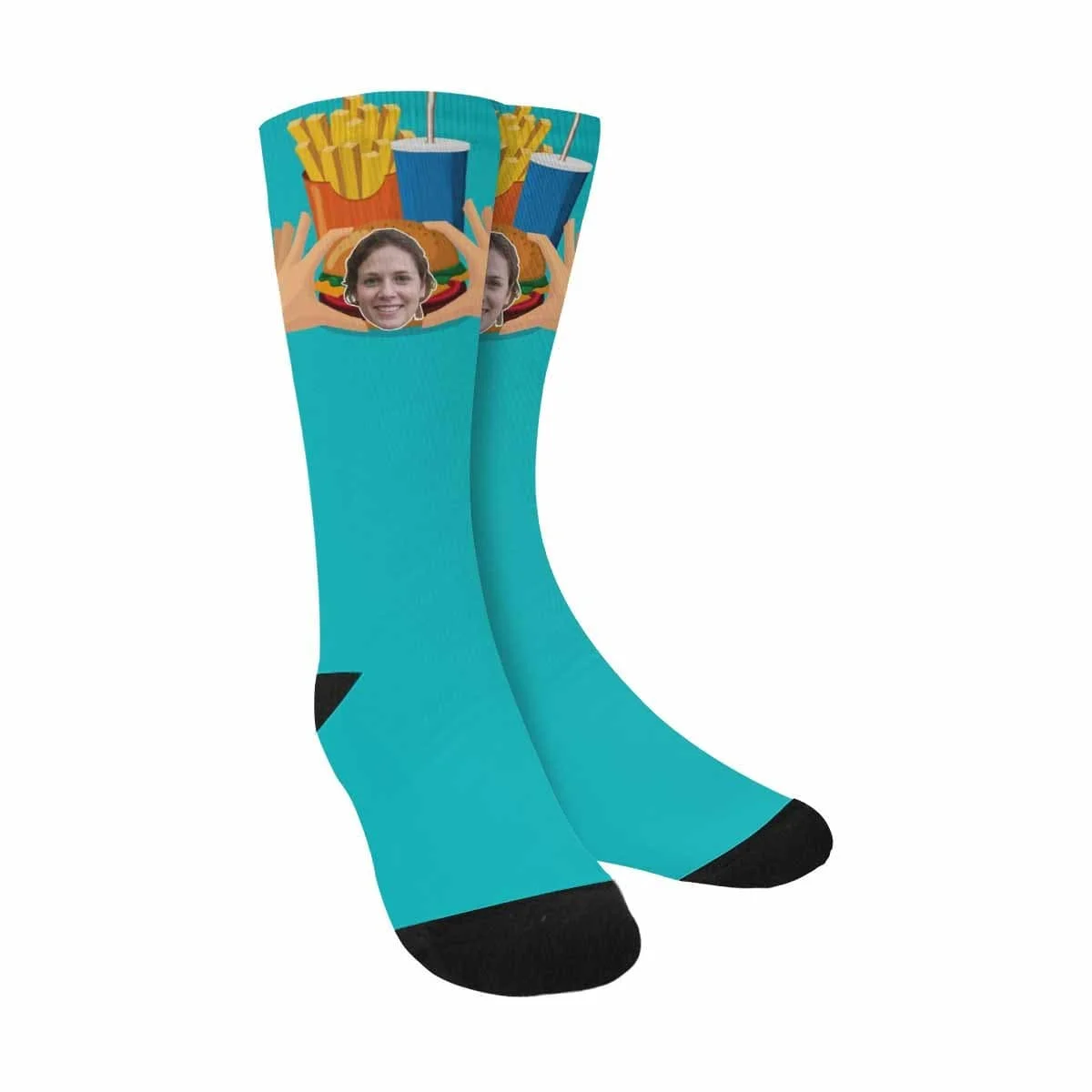 

Custom Face Hamburg Sublimated Crew Socks