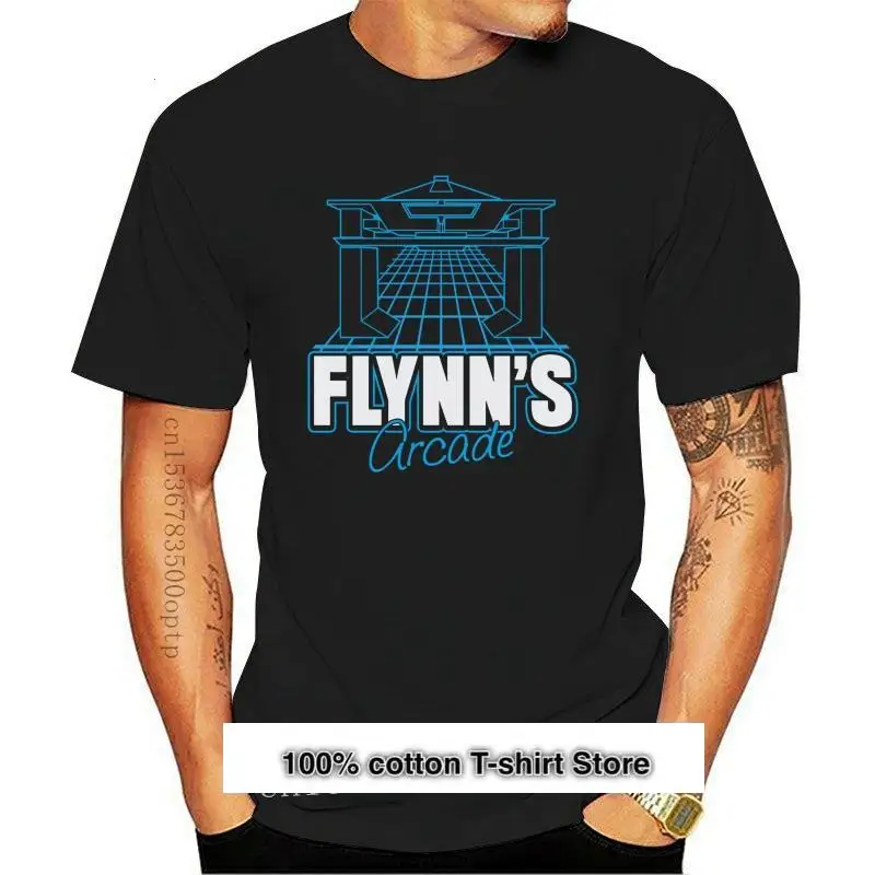 

Camiseta para hombre TRON FLYNN'S ARCADE FLYNNS SCI FI, nueva