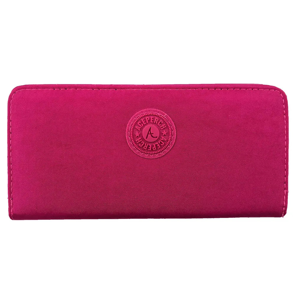 Rose Red Известный бренд, новые роскошные кошельки, маленький кошелек для женщин, Cartera Hombre, женские кошельки Carteras, карман на молнии, кошелек Sac Femme - Цвет: Rose Red