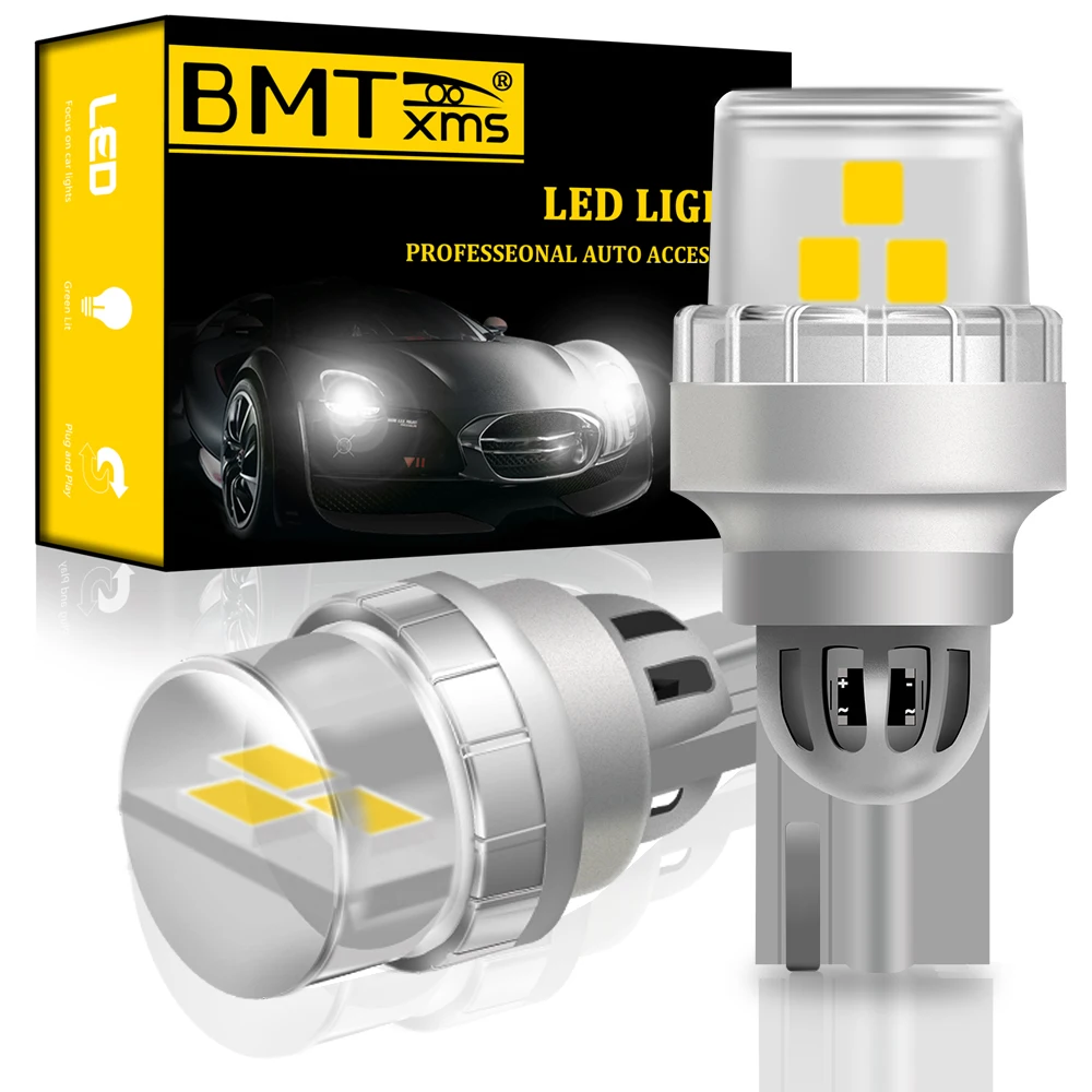 BMTxms 2x W16W светодиодный T15 921 912 CANBUS Светодиодная Лампочка лампочка Автомобильная