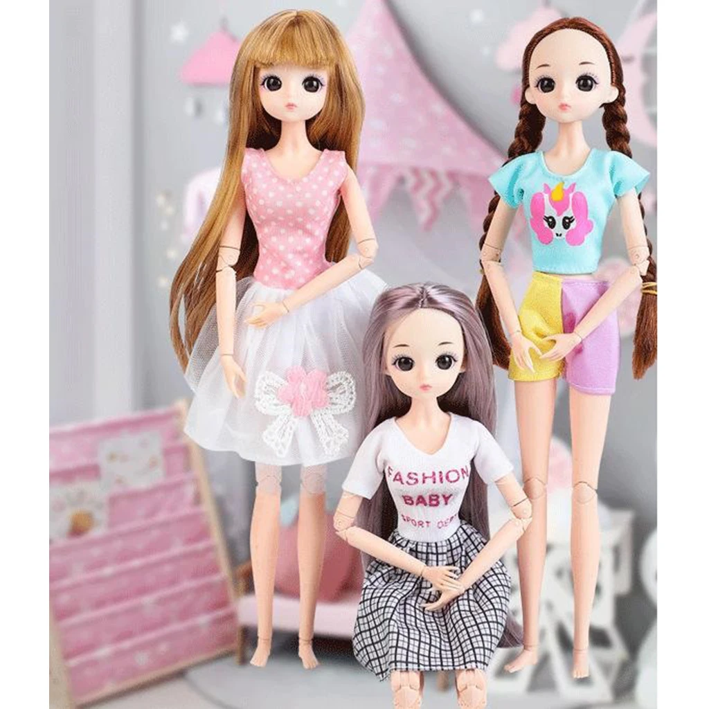 12 дюймов 1:6 весы BJD 26 соединенная девушка обнаженное туловище для куклы макияж