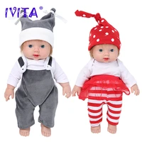 ivita wg1505rh 30cm 1100g 100 full body silicone reborn baby dolls realistic simulated newborn baby soft toys for children gift