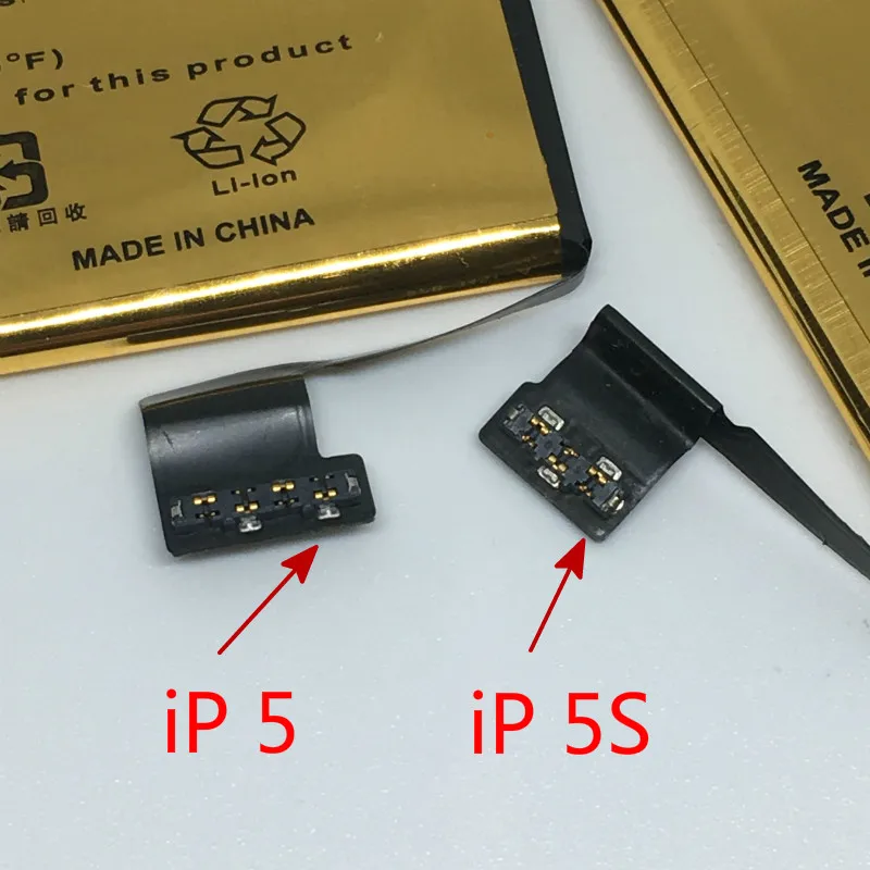 Высокая емкость Золотая сменная батарея для iPhone 5 5S 5C ip5 ip5s ip5c акумуляторная