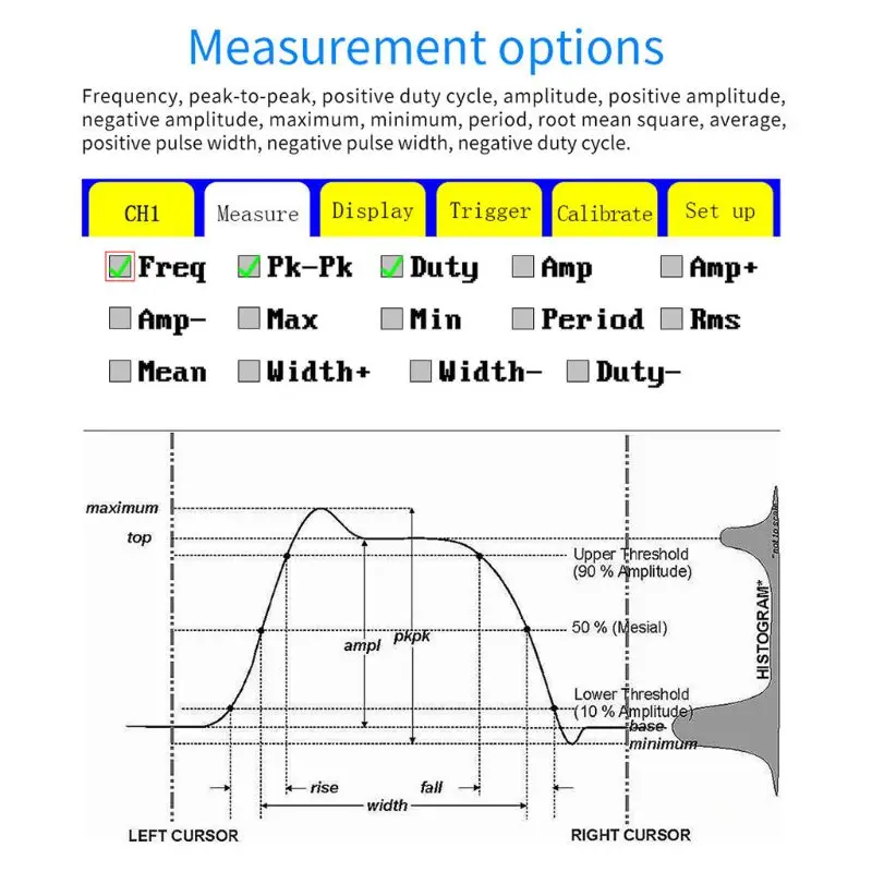 

DSO1C15 Handheld Digital Oscilloscope 500MS/s Sampling Rate 110MHz Analog Bandwidth Support Waveform Storage Oscilloscope Kit