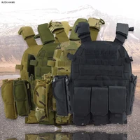 6094 hunting tactical molle vest outdoor airsoft combat cs vest military army training protective body armor vest