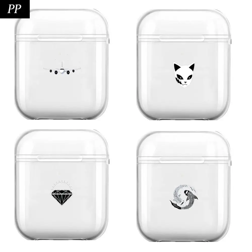 

Exquisite Soft Silicone Cases For Airpods 1/2 Protective Bluetooth Wireless Earphone Cover For Air Pods Charging Box Bags