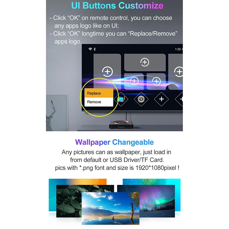 Z5 Smart TV Box Android 10 RK3318 Support 1080P 4K for Google Play Youtube Media Player Set Top | Электроника
