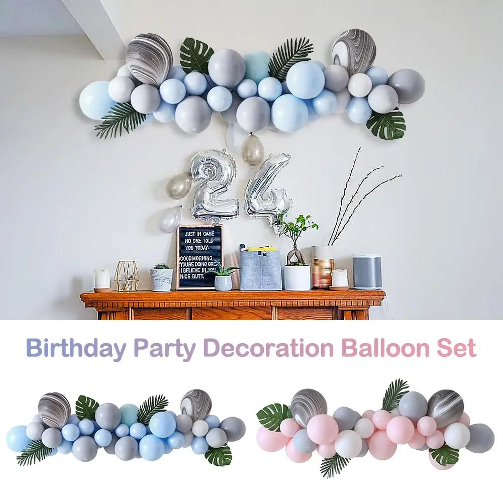Украшение для дня рождения набор воздушных шаров полоска праздничный шар