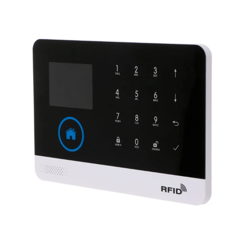 

Home Security Wireless WIFI GSM GPRS Alarm System APP Remote Control RFID Card Kit