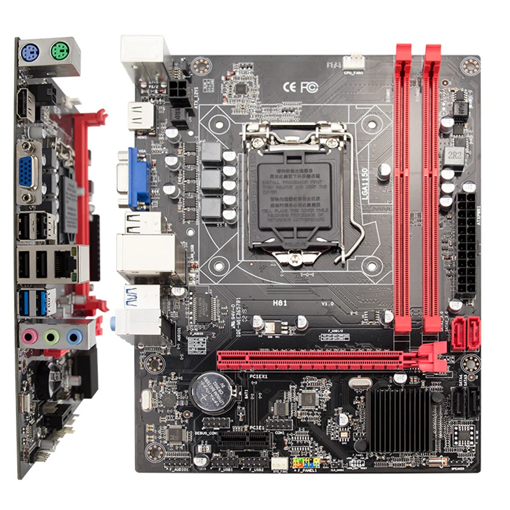 H81 SATA 3,0 компьютерный M-ATX процессор DDR3 аксессуары сильная совместимость прочная Материнская плата 16G USB интерфейс LGA1150