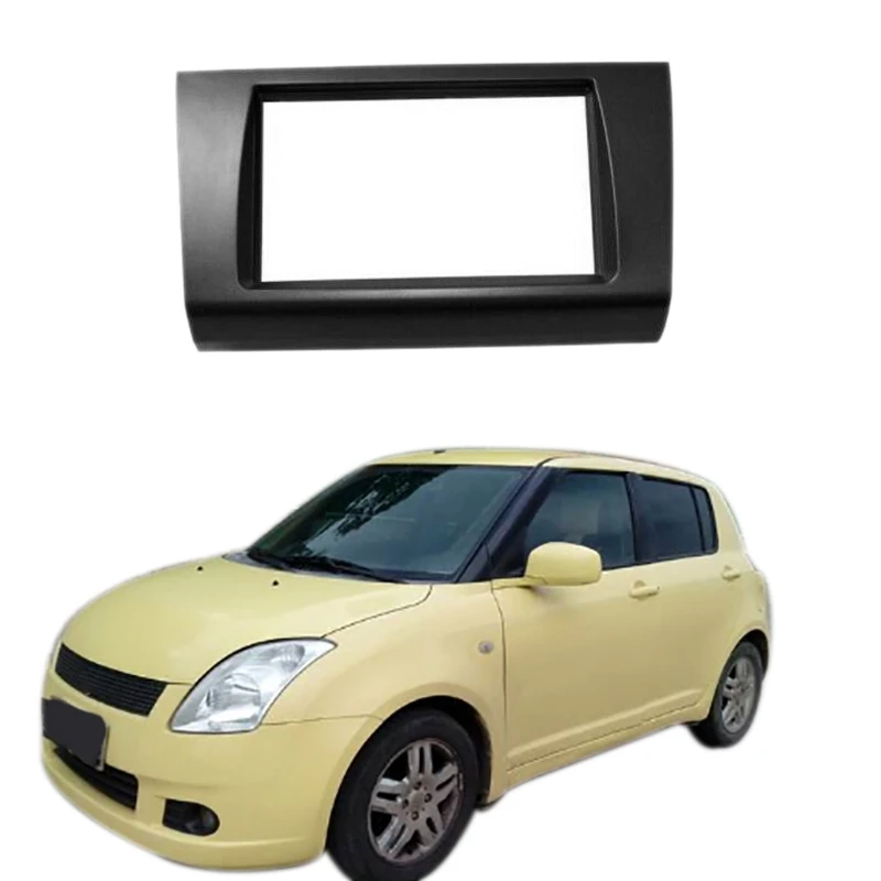 Для Suzuki Swift 2005-2010 2 Din аудио панель DVD навигационная Панель рамка Автомобильная