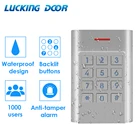 1000 Пользователь IP68 Водонепроницаемая автономная клавиатура управления доступом металлический чехол устройство для защиты входной двери электрический блокировщик Одно реле