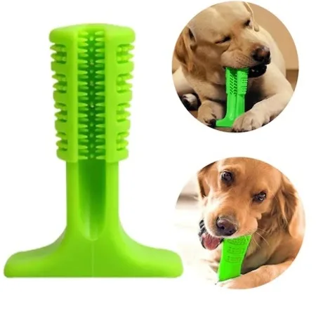 

Dog Toothbrush Biting Bracket Toy Health Care Teeth Cleaning 441644841
