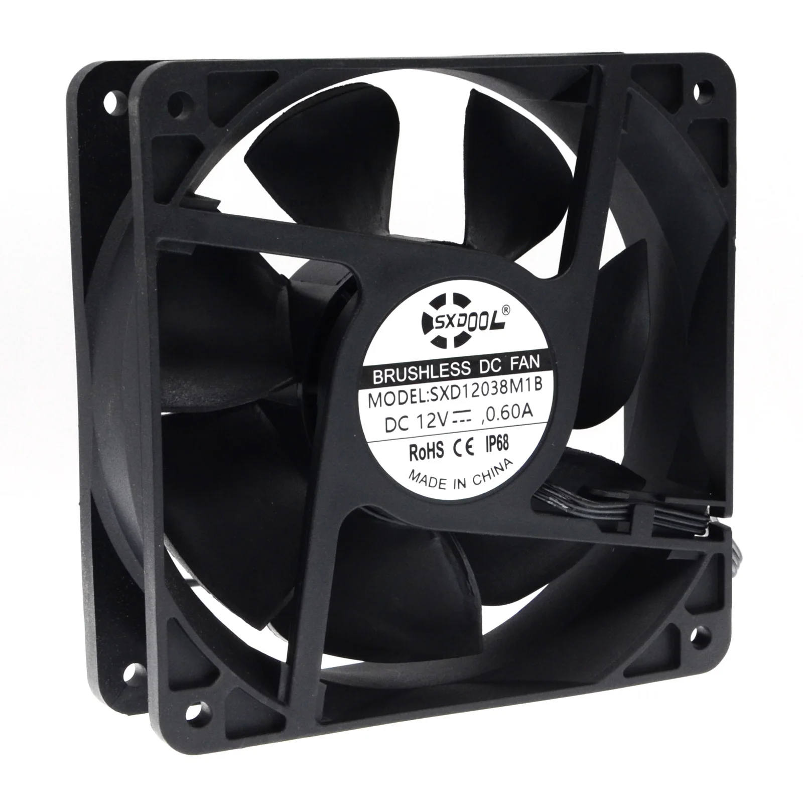 Ventilador de Refrigeração 120 mm 12cm dc 12v 3600rpm Alto Fluxo de ar para Casa Banheiro Crescimento Ventilação Ventiladores e resfriadores