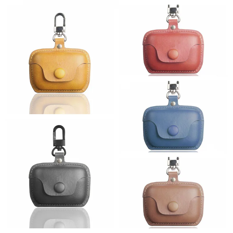 

For Edifier TWS 1 Case Luxury Leather Cover Cases TWS1 Bluetooth Ear-Phone Protective Skin Funda 1Gen Para Capa Etui Shell