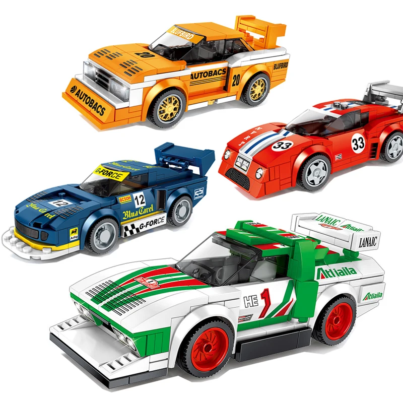 Technic Racer супер модель гоночной машины Строительные блоки автомобиль собирает