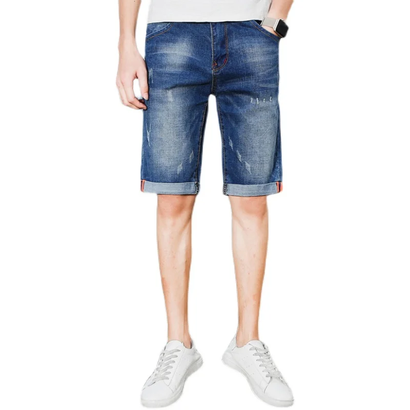 

Popular 2021 Casual Boy Wide leg Oversize Jeans For Men Shorts Boys Man Pants