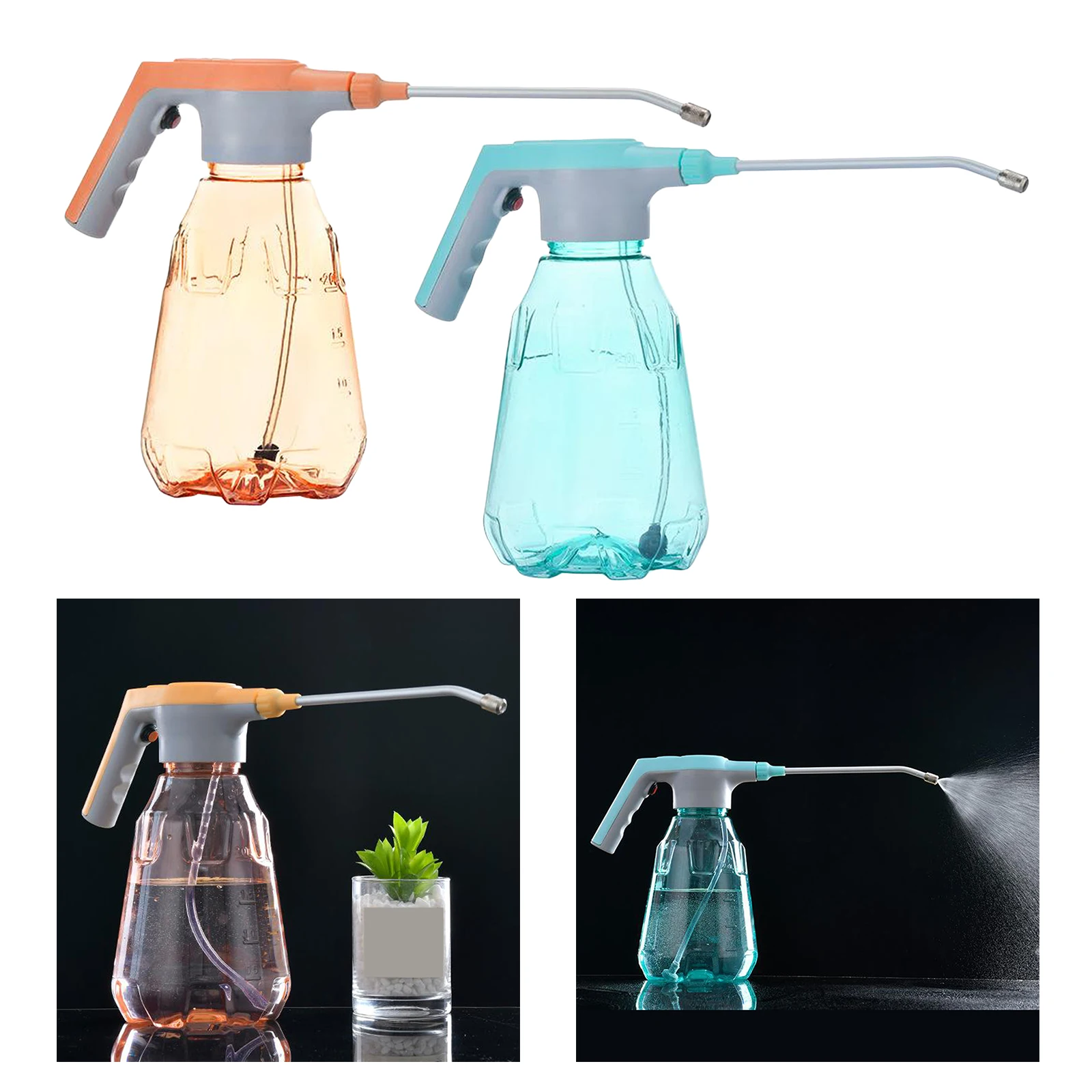 

Electric Clear Spray Bottle Auto Sterilization Fogger Sprayer 2L, with One-button Operation