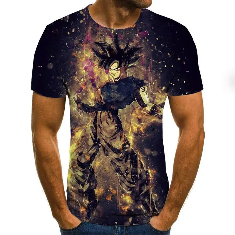 

Fashion Men 'S Short Sleeve 3d T -Shirt Shirt 3d T -Shirt Men 'S Fun T -Shirt Men 'S Casual Hip Hop Fitness T -Shirt