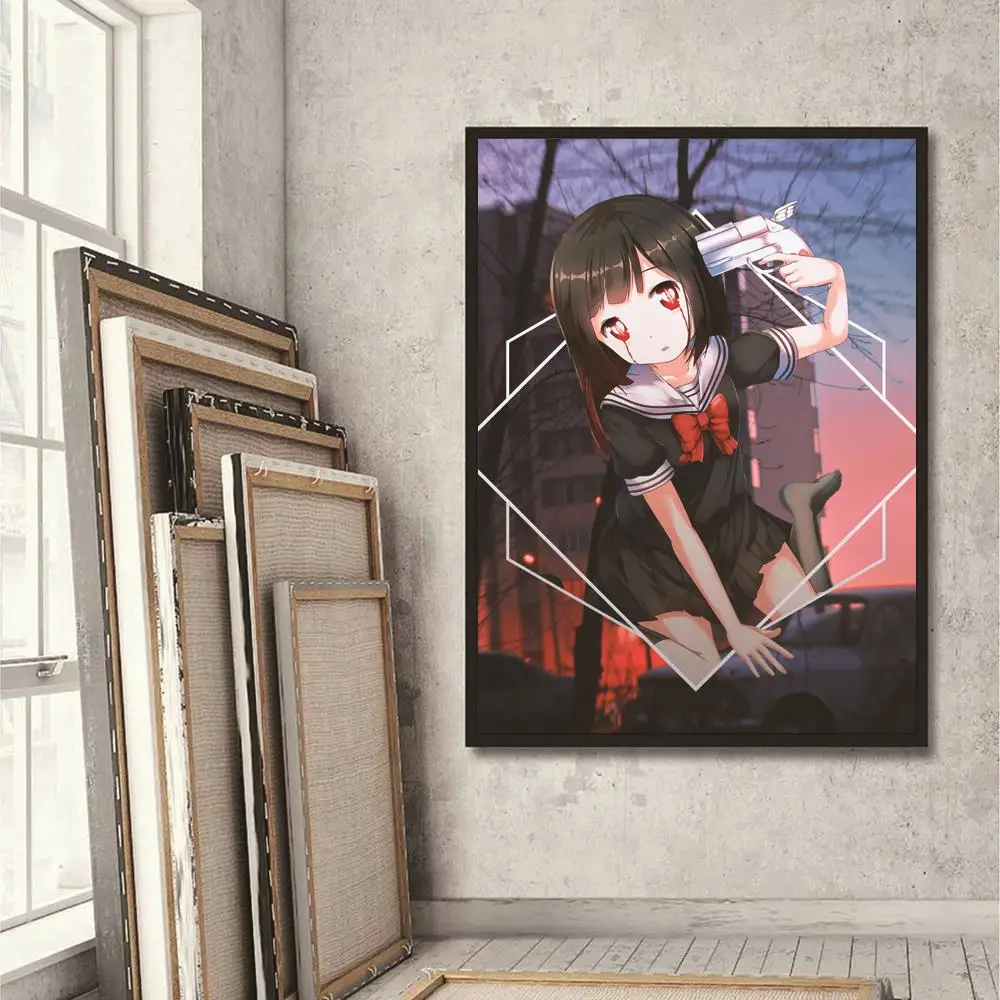 

Farmhouse Decor Paintings Home Photo Frames HD Anime Poster Home Decorative Painting Room Decoration Wall Photo Frame
