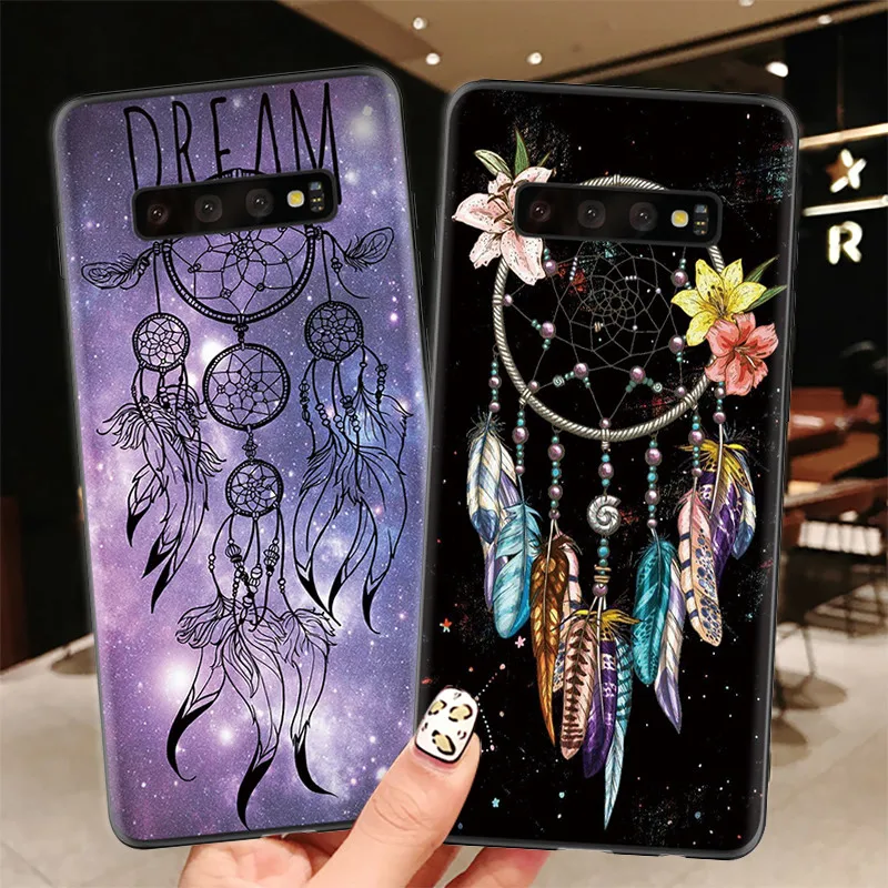 

Чехол для Samsung Galaxy S10 S8 S9 S20 Ultra S10e Note 10 Lite Pro 8 9 5 S6 S7 Edge J4 J6 Plus 2018 J5 J7 2017 чехол «Ловец снов»