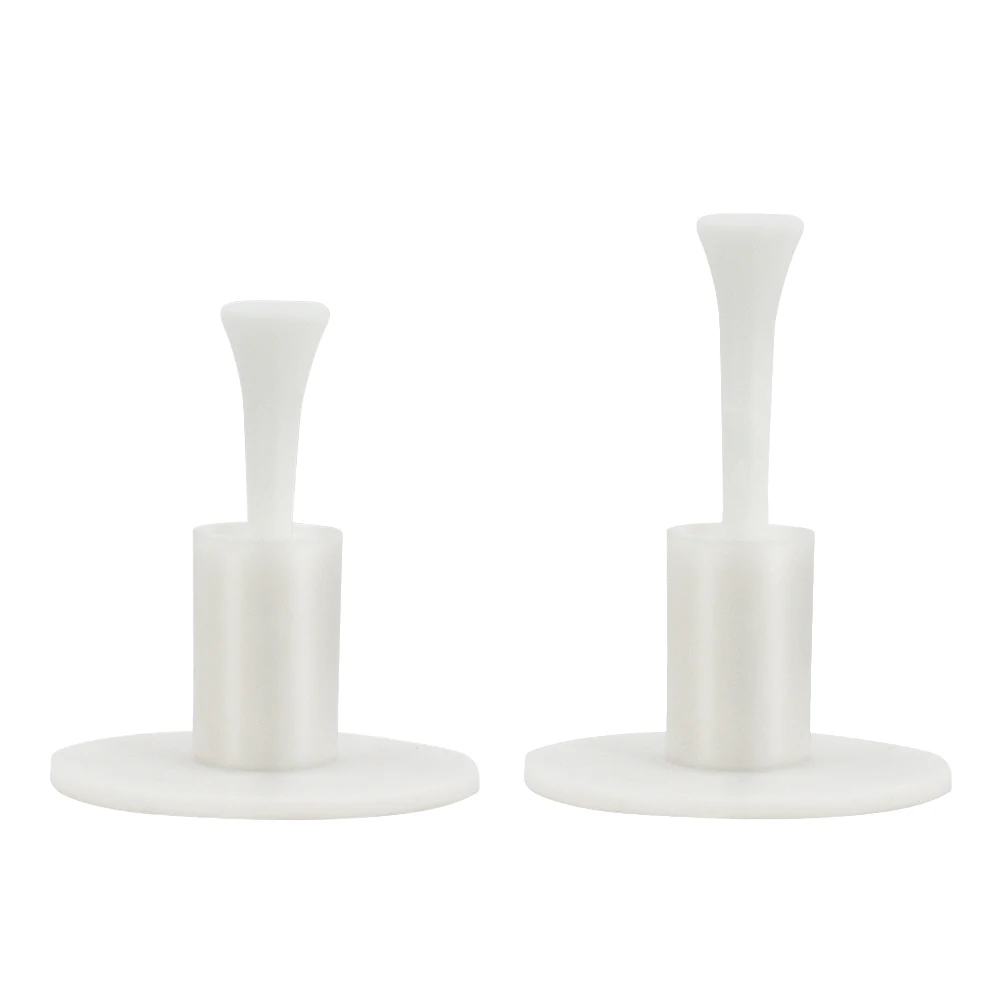 Гольф Тройники набор резиновый Тройник держатель + 2 высоты Белый для водителя