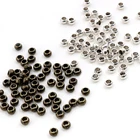 100 шт.лот, античный посеребренный шар, обжимные концевые бусины диаметром 5 мм, разделительные бусины для самостоятельного изготовления ювелирных изделий