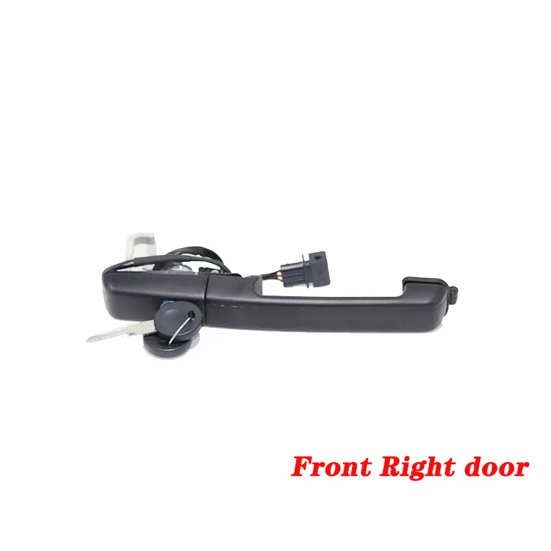 Front Right door Для VW PASSAT B3 88-93 наружная Левая Правая передняя дверная ручка центральный замок с ключами 357837205A 357837206A 357837207A 357837205AS - Цвет: Front Right door