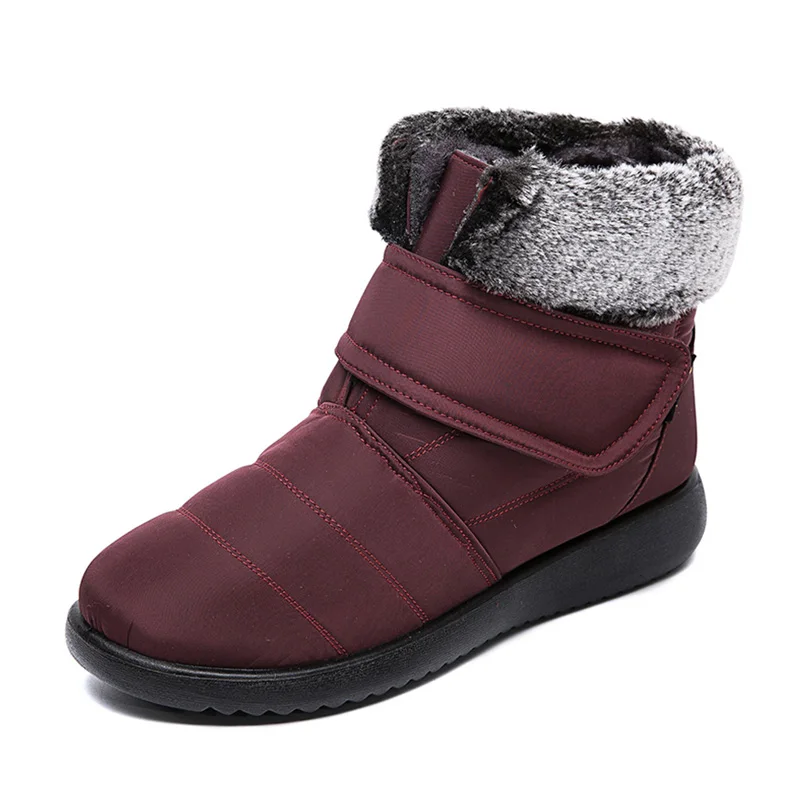 

Женские ботильоны 2021, короткие ботинки на толстой подошве, Женская водонепроницаемая обувь, женские зимние ботинки, женская повседневная о...