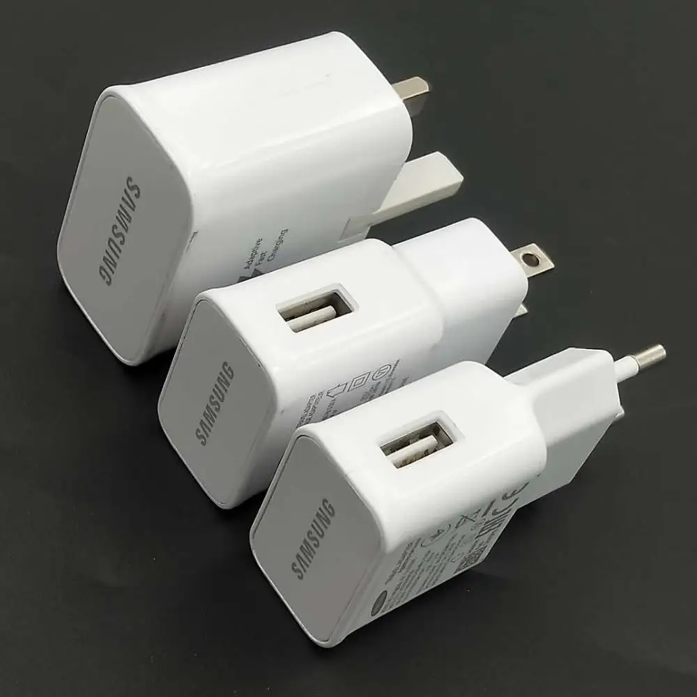 USB зарядное устройство Samsung оригинальный адаптер для быстрой зарядки штепсельная