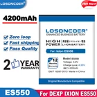 LOSONCOER Новый 4200mAh ES550 Аккумулятор для DEXP Ixion ES550 для Fine Power C1 Для Fine Power C1 высококачественные Мобильный телефон батареи