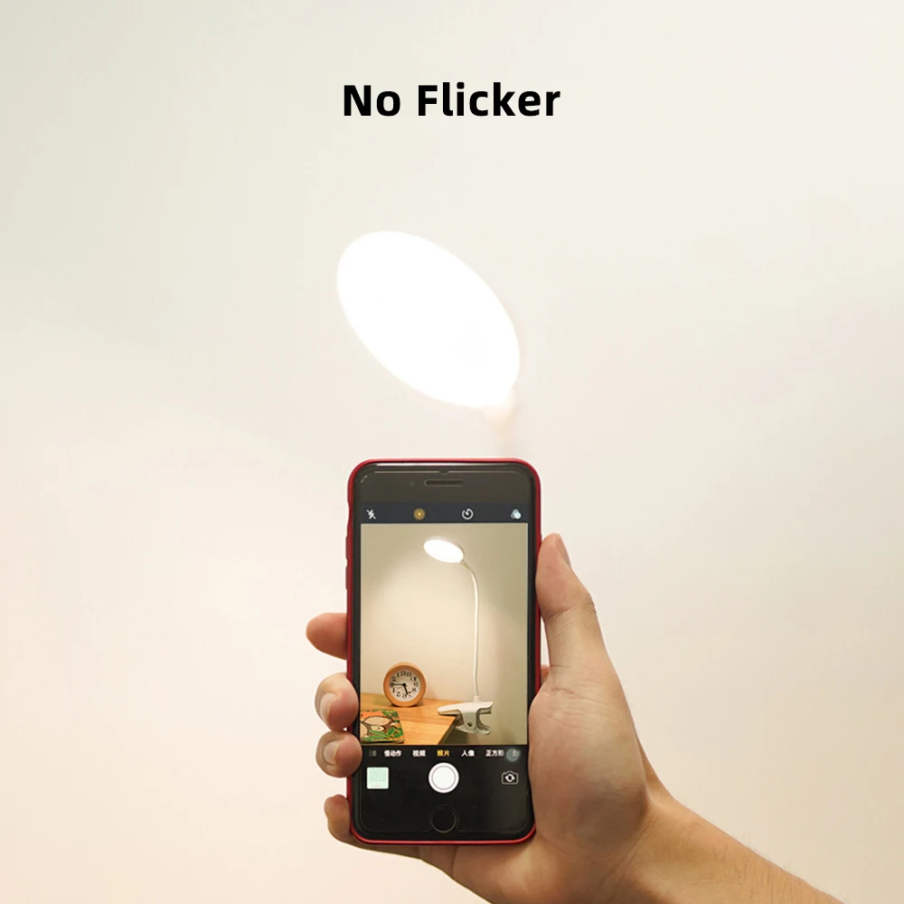 Светодиодный настольный светильник с сенсорным выключателем регулируемой