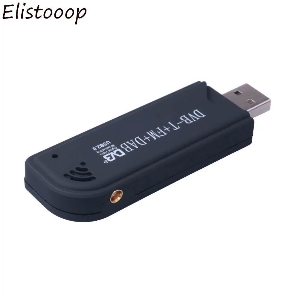Горячая Распродажа ТВ тюнер ресивер Dongle USB2.0 DAB FM DVB-T RTL2832U FC0012 SDR RTL-SDR цифровой