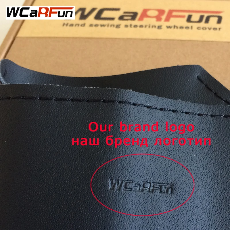 WCaRFun черный чехол из искусственной кожи на руль для Infiniti G25 G35 G37 QX50 EX25 EX35 EX37 2008-2013 -