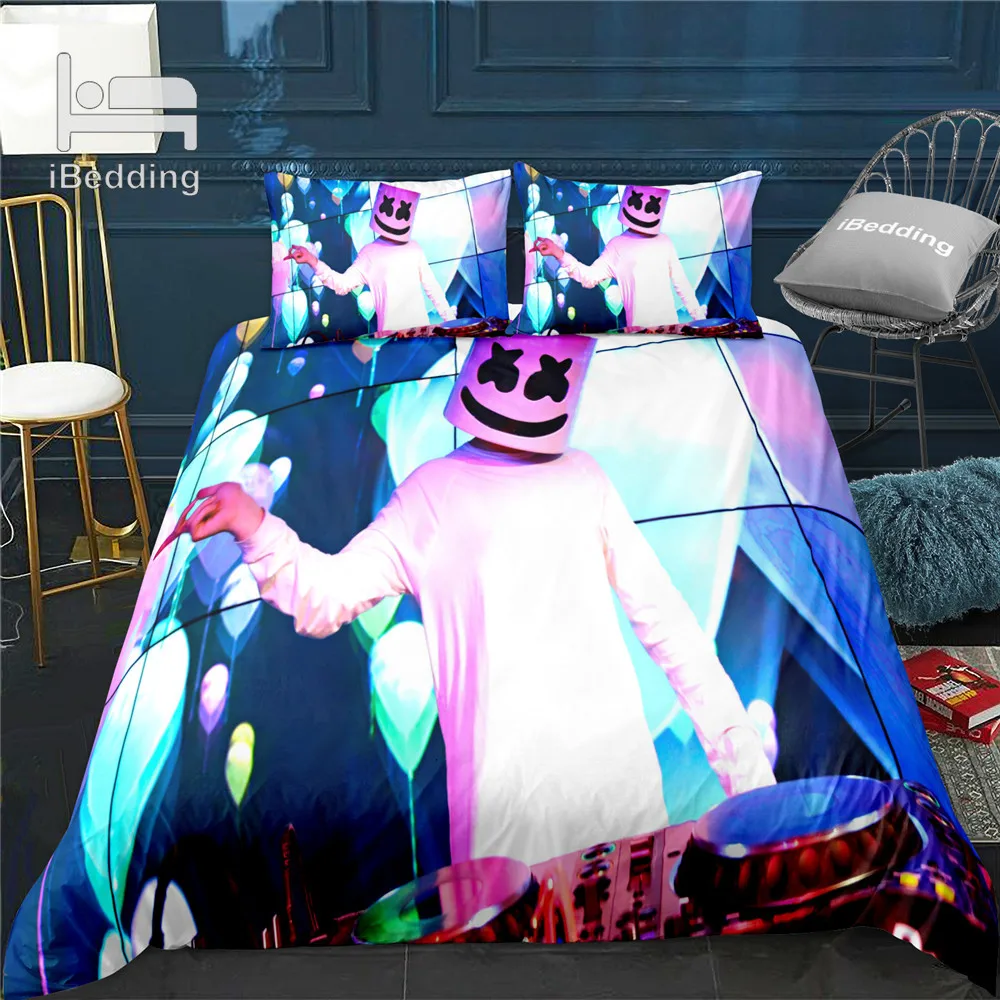 Горячая Распродажа подарок для диджея на Рождество Комплект постельного белья с