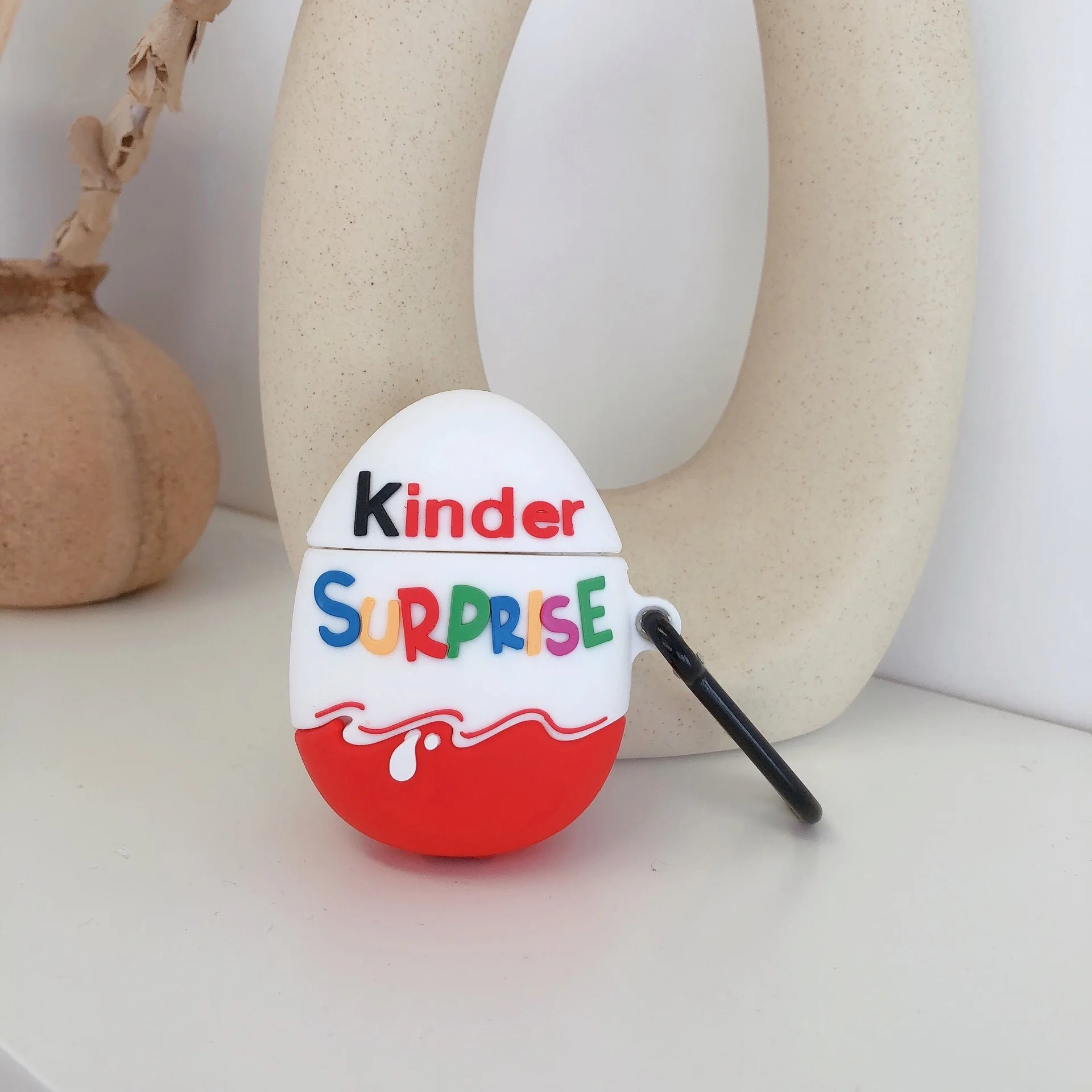 Новый 3D милый чехол для наушников с рисунком в виде яйца детей забавный Airpods 1/2