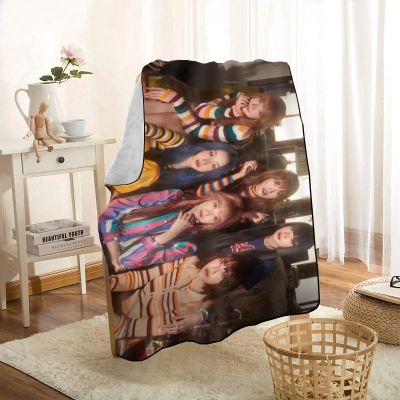 

Одеяло HEARMNY KPOP Billlie, супермягкое теплое одеяло из микрофибры для дивана, дорожное одеяло для взрослых, 1009